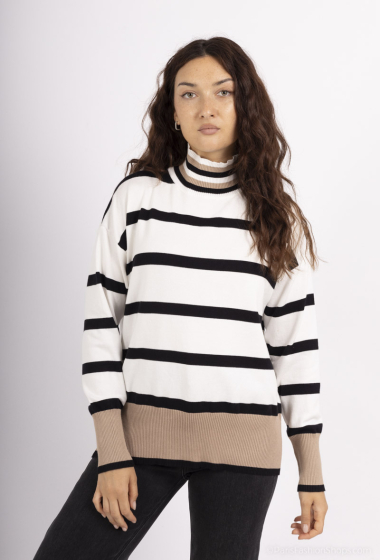 Wholesaler Jolio & Co - Striped sweater