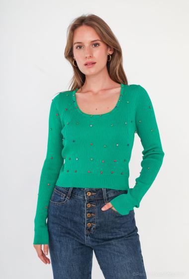 Wholesaler Jolio & Co - Rhinestone sweater