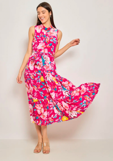 Wholesaler Jolio & Co - Flower print dress