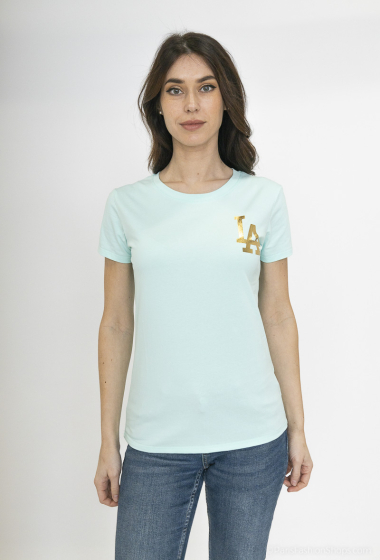 Großhändler Jolio & Co - T-Shirt mit „LA“-Aufdruck