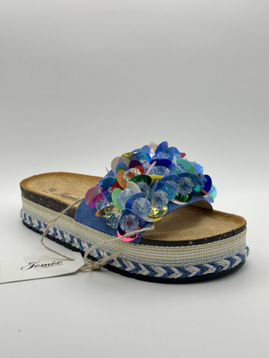 Wholesaler Jomix - Sandals with jewelry thick soles