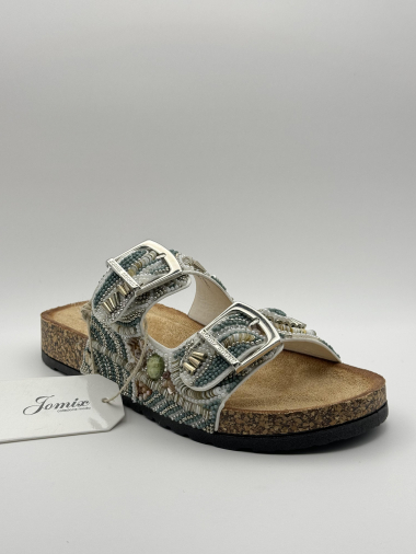 Wholesaler Jomix - Beaded pattern sandals