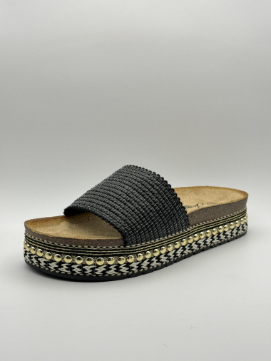 Wholesaler Jomix - Plain braided sandals