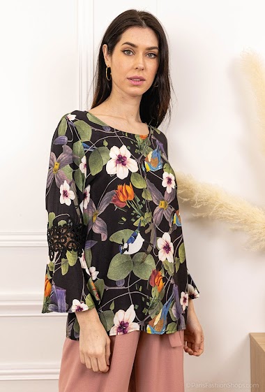 Wholesaler Jöwell - Floral printed blouse