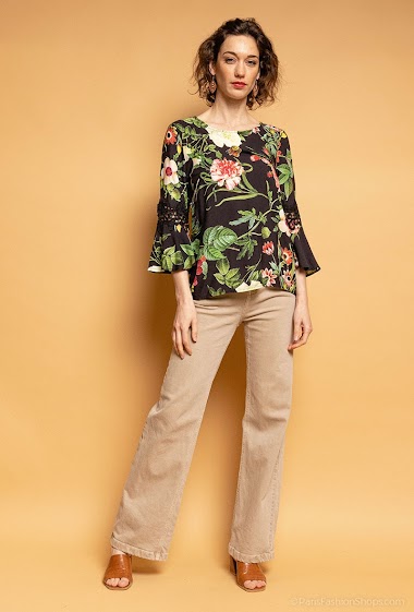 Wholesaler Jöwell - Floral printed blouse