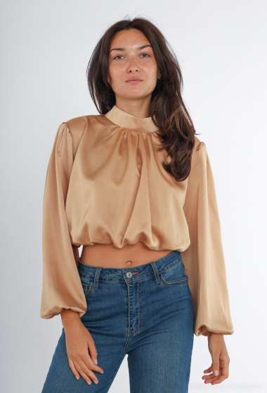Wholesaler Jöwell - Short satin blouse