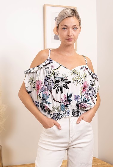 Wholesaler Jöwell - Printed blouse