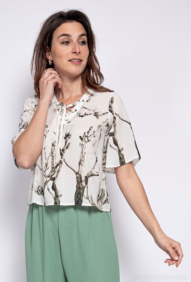 Großhändler Jöwell - Printed blouse