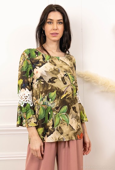 Wholesaler Jöwell - Printed blouse