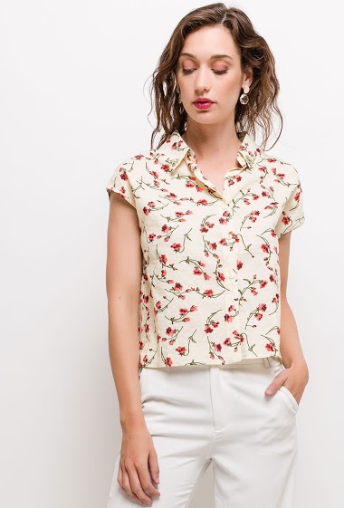 Wholesaler Jöwell - Floral shirt