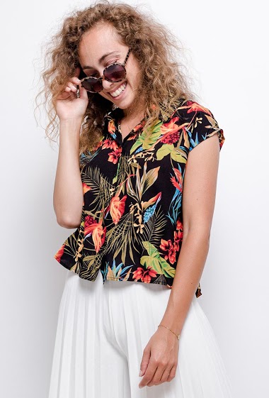 Wholesaler Jöwell - Tropical shirt