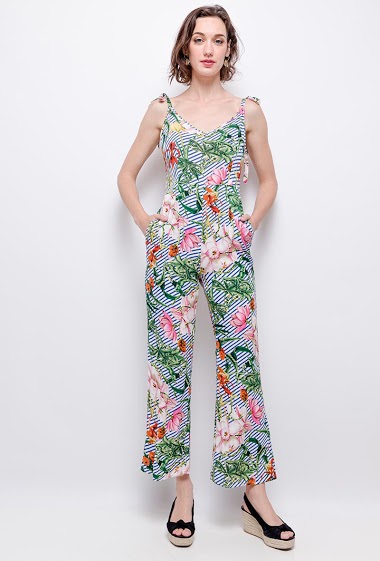 Wholesaler Jöwell - Floral jumpsuit