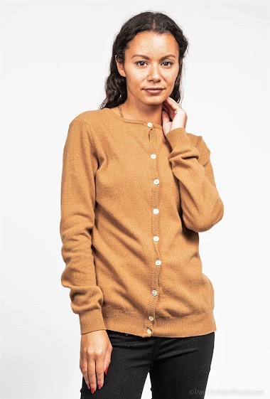 Wholesaler Jöwell - Cardigan with cashmere and wool blend