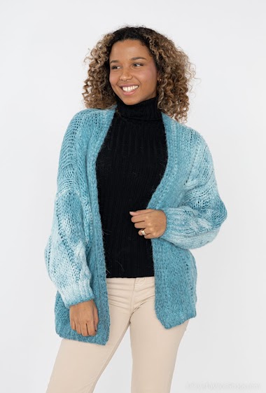 Wholesaler Jöwell - Chunky knit cardigan