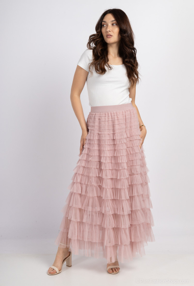 Wholesaler Jöwell - Long tulle skirt