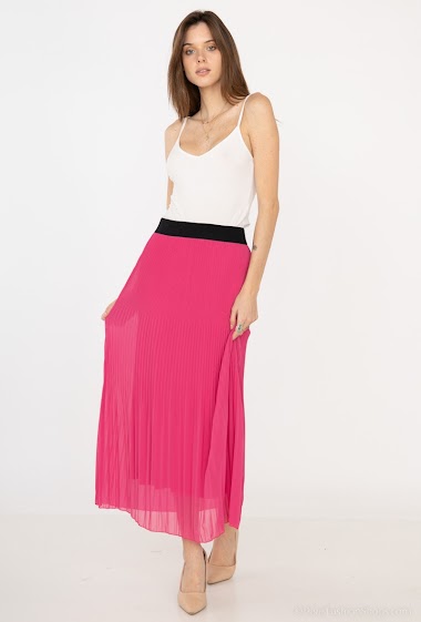 Wholesaler Jöwell - Lined pleated skirt