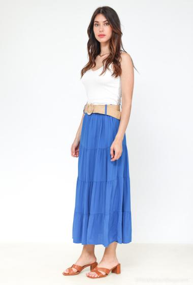 Wholesaler Jöwell - Ruffled skirt with belt