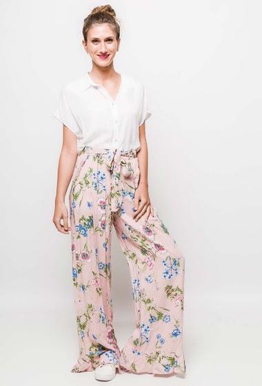 Wholesaler Jöwell - Relaxed floral pants