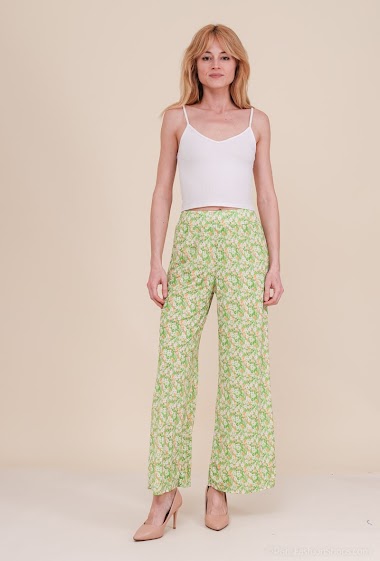Wholesaler Jöwell - Flowers printed pants