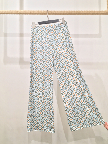 Wholesaler Jöwell - Flowing printed pants