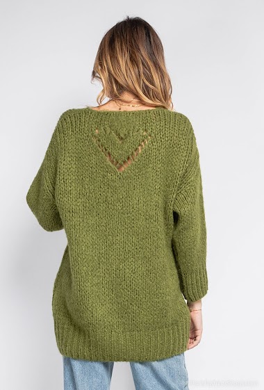 Großhändler Jöwell - Loose chunky knit sweater