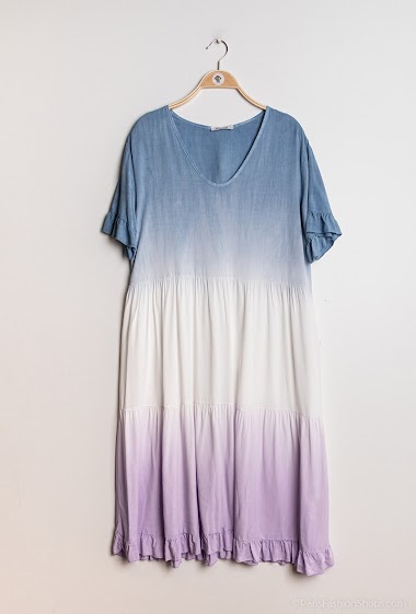 Großhändler Jöwell - Kleid mit Farbverlauf