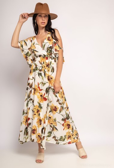Wholesaler Jöwell - Printed maxi dress