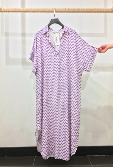 Wholesaler Jöwell - Printed midi dress