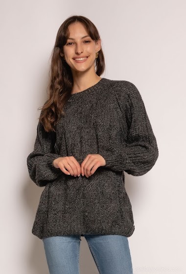 Großhändler S.Z FASHION - Cable knit sweater