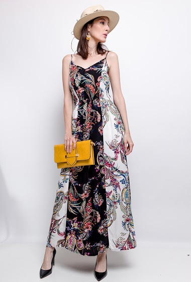 Wholesaler S.Z FASHION - Patterned maxi dress
