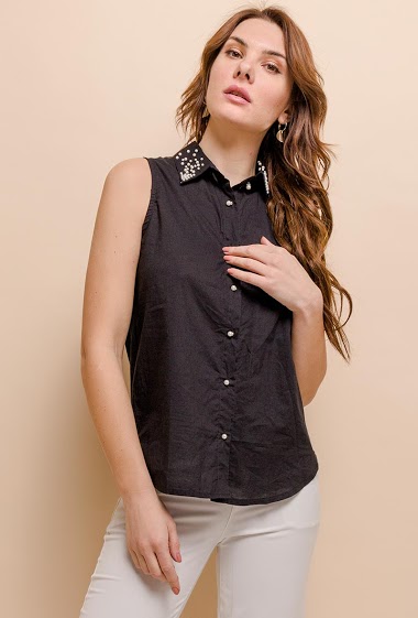 Wholesaler S.Z FASHION - Sleeveless shirt