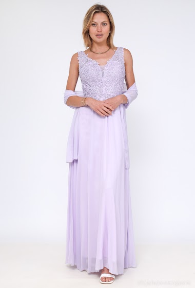 Wholesaler Juju Christine - Embellished Lace Gown