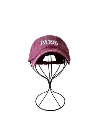 Großhändler JULIET'S&CO - verblasste „Paris“-Mütze