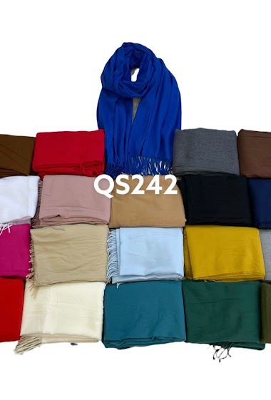 Wholesaler JULIET'S&CO - Plain winter scarf