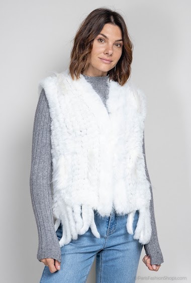 Wholesaler JULIET'S&CO - Sleeveless synthetic fur waistcoat