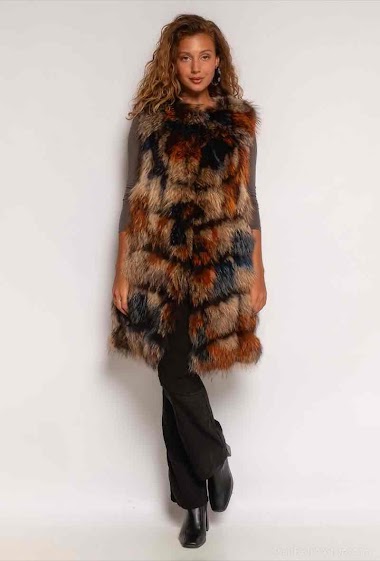 Wholesaler JULIET'S&CO - Coat in real fur