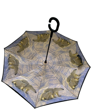 Wholesaler JULIET'S&CO - Inverted polar bear umbrella