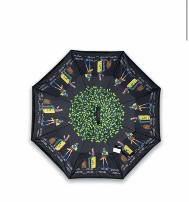 Wholesaler JULIET'S&CO - Inverted umbrella with Character motifs