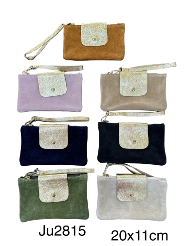 Wholesaler JULIET'S&CO - suede leather pouch
