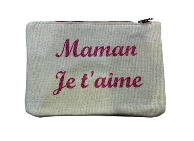Grossiste JULIET'S&CO - Pochette message "Maman je t'aime"