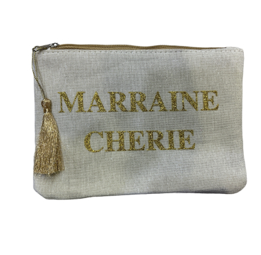 Grossiste JULIET'S&CO - Pochette message "Marraine chérie"