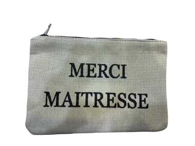 Grossiste JULIET'S&CO - Pochette message "Merci maitresse"