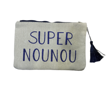 Grossiste JULIET'S&CO - Pochette message "super nounou"