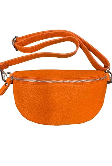 Wholesaler JULIET'S&CO - Cowhide leather belt bag