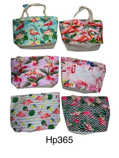Wholesaler JULIET'S&CO - flamingo beach bag