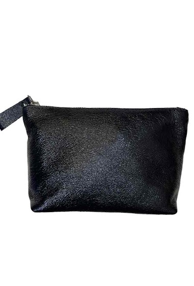 Wholesaler JULIET'S&CO - Large leather pouch made in italy