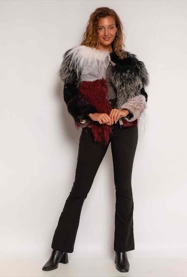 Wholesaler JULIET'S&CO - Real fur jacket