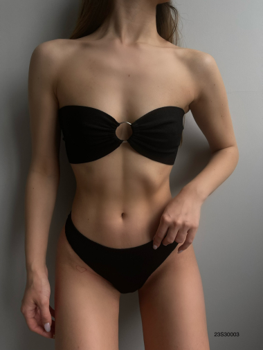Wholesaler JUNE BOUTIQUE - Black 2-piece swimsuit