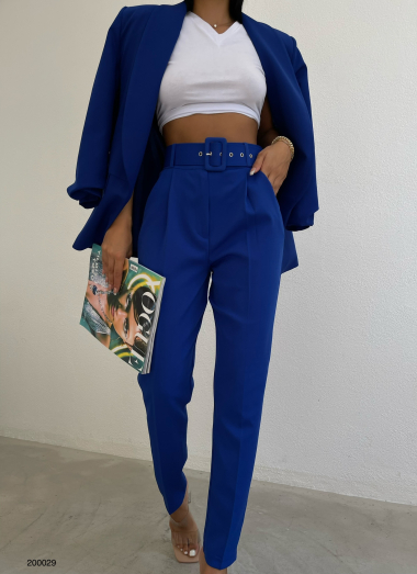 Wholesaler JUNE BOUTIQUE - Blue suit pants