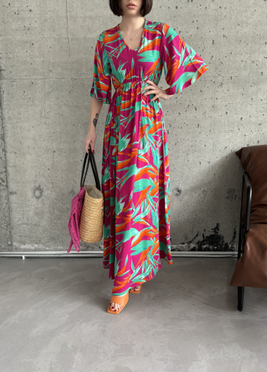 Wholesaler JUNE BOUTIQUE - Colorful long dress